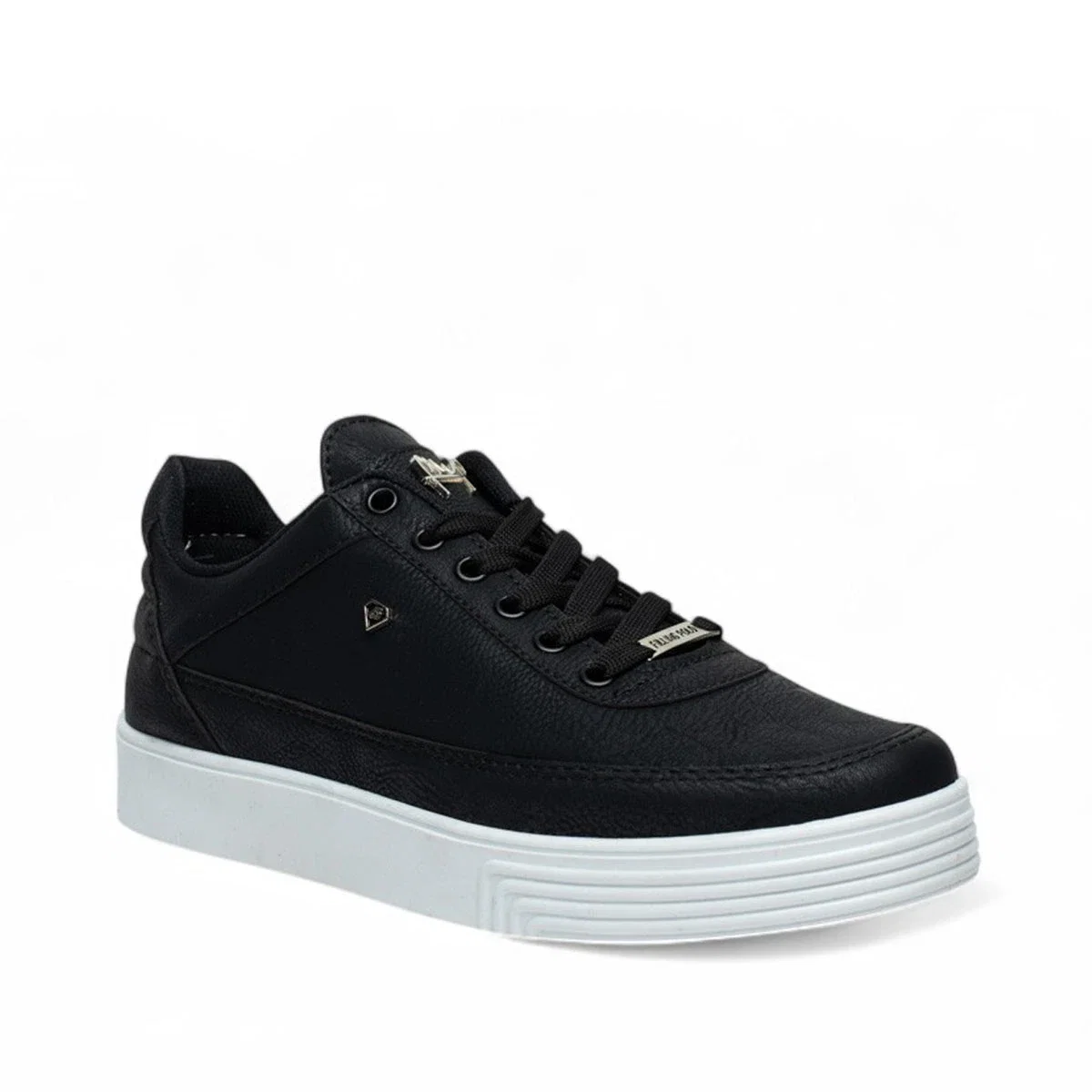 Filling Polo Erkek 011 Cilt Düz Siyah Beyaz (42-44)