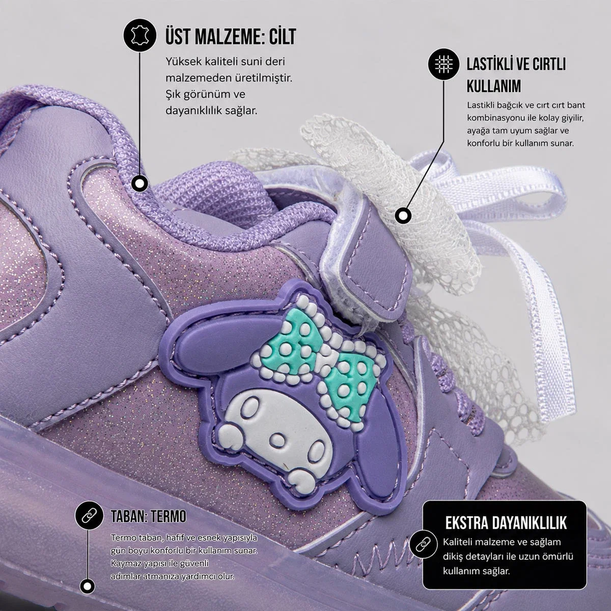 Conpax Kids Bebe 300 Cilt Lila - Görsel 4
