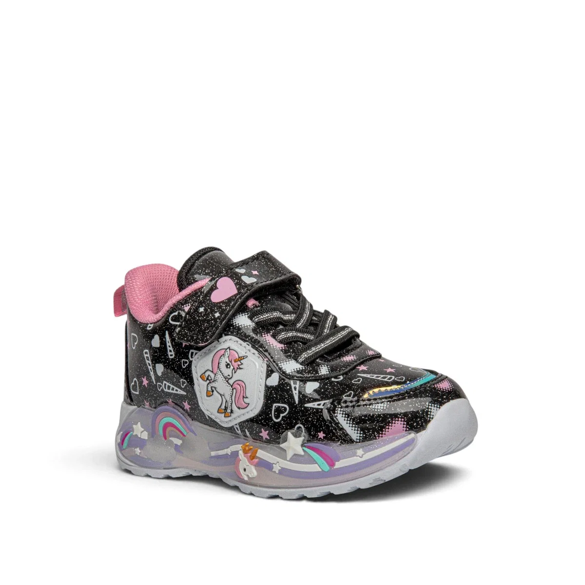 Minio Unicorn Patik 727 Cilt Siyah Pembe - Görsel 2