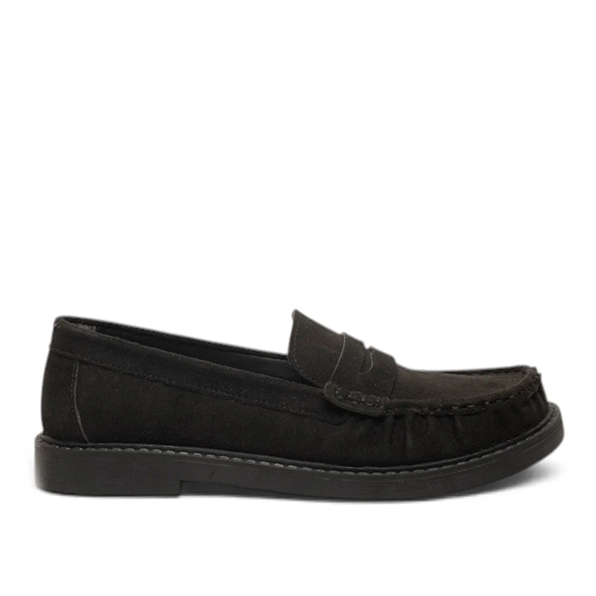 Genel Zenne Loafer 07 Süet Siyah - Görsel 1