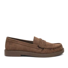 Genel Zenne Loafer 07 Süet Kahve