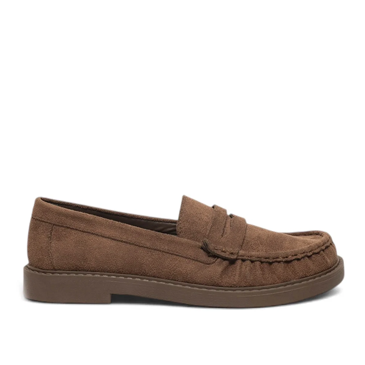 Genel Zenne Loafer 07 Süet Kahve - Görsel 1