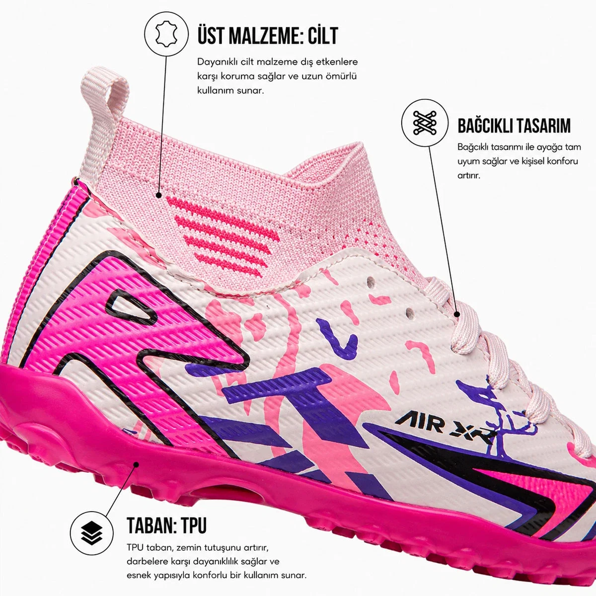 Xr Filet 01 Krampon Pembe Fuji - Görsel 4