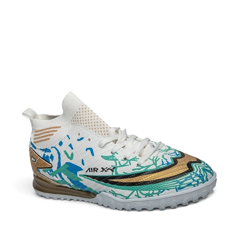 Xr Garson 01 Halı Saha Beyaz Mavi - Görsel 2