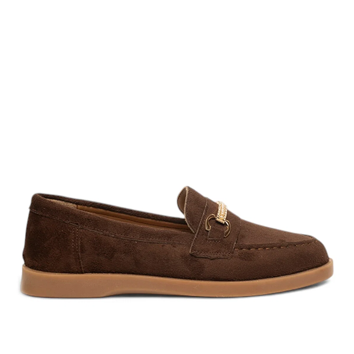 Genel Zenne Loafer 0080 Süet Kahve - Görsel 1