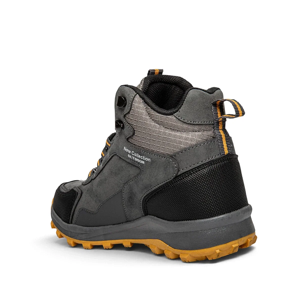 Lambirlent Garson Trekking Bot 1250-8 Cilt Denye Füme Siyah Sarı Tbn Füme Sarı