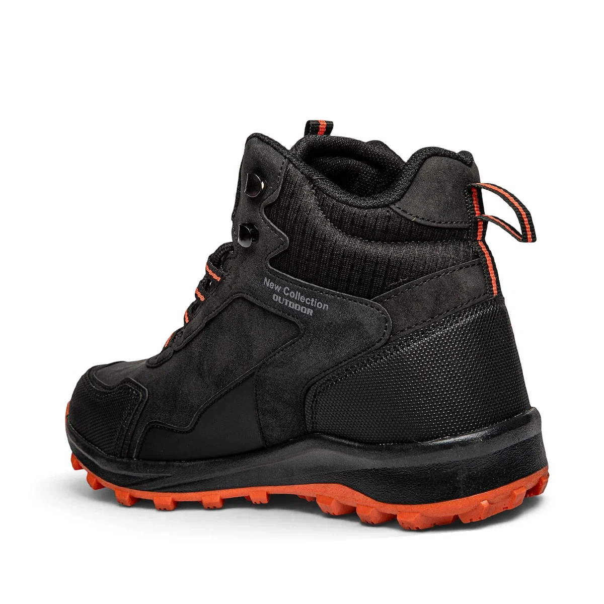 Lambirlent Erkek Trekking Bot 1250-10 Cilt Denye Siyah Oranj Tbn Siyah Oranj