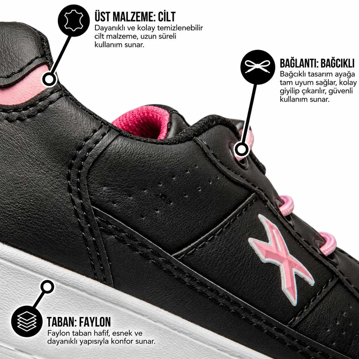Venuma Filet 354 Cilt Siyah Pembe - Görsel 4