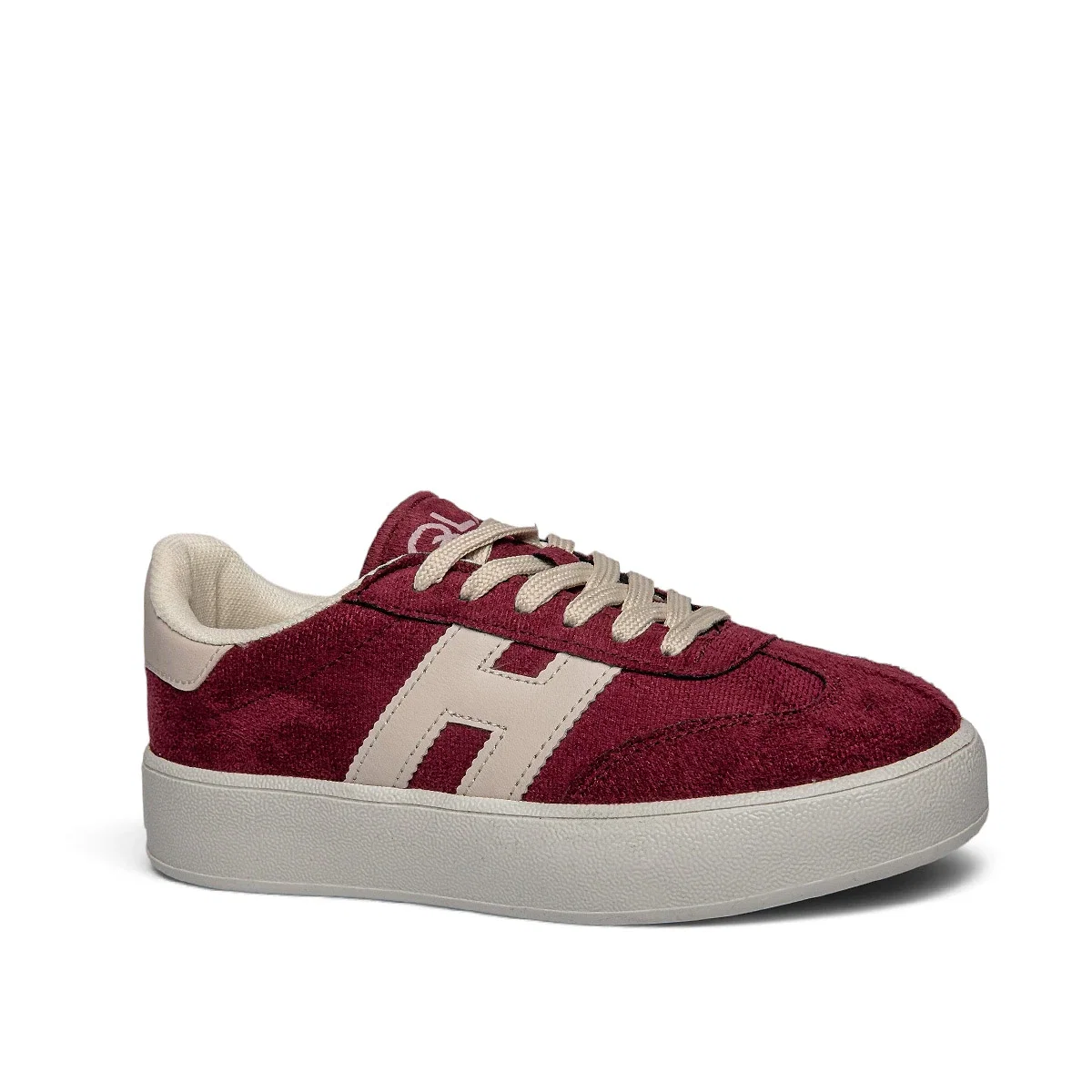 Qla Zenne 2101 Süet Bordo Bej - Görsel 2
