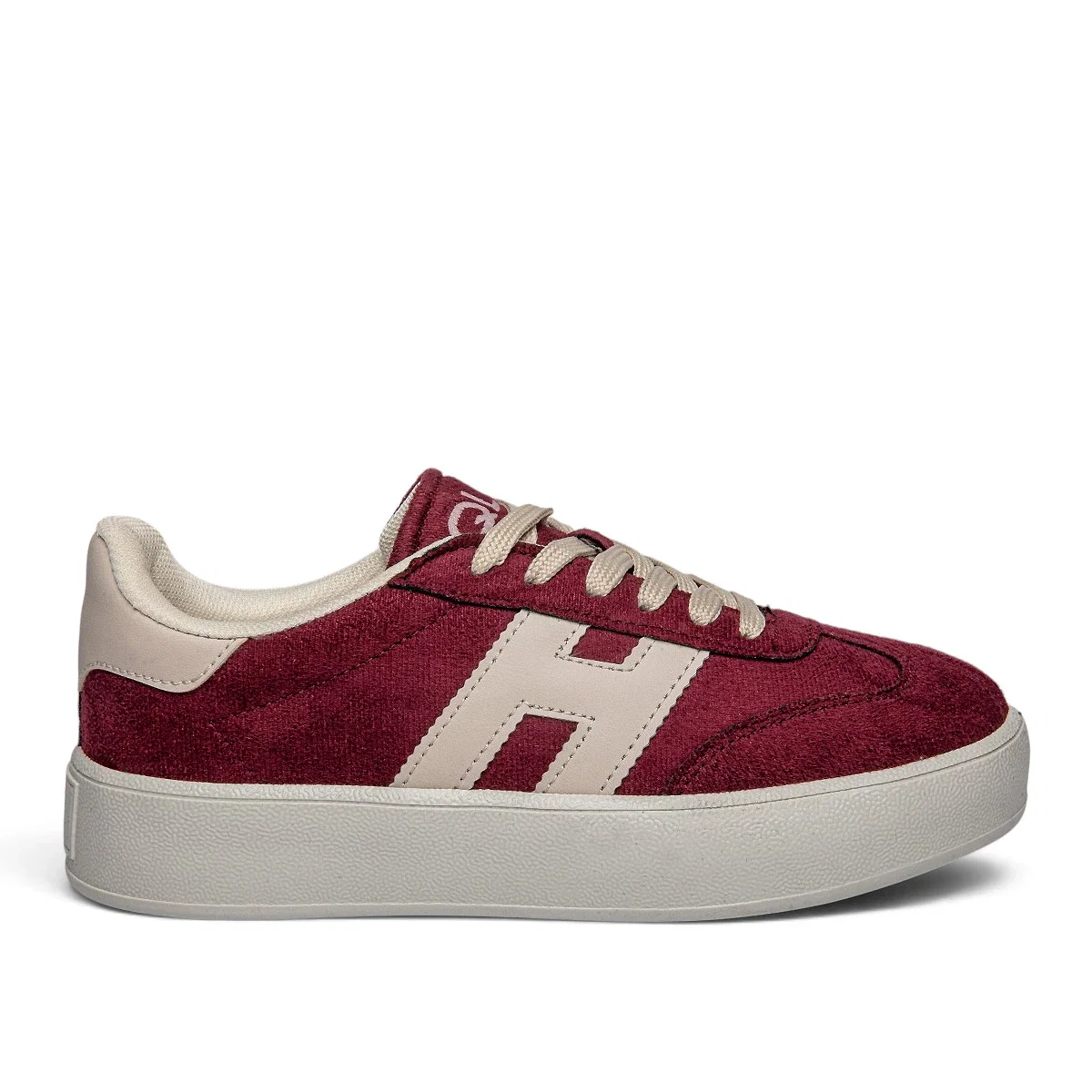 Qla Zenne 2101 Süet Bordo Bej - Görsel 1