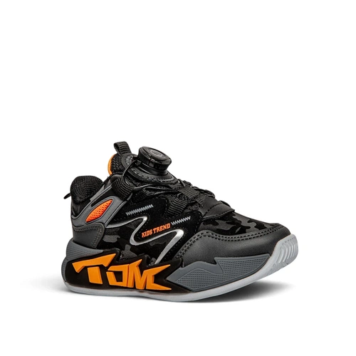 Tomwins Patik T34-4 Cilt Füme Siyah Oranj - Görsel 2