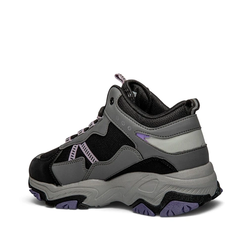 Conpax Zenne Basket 9310 Cilt Denye Siyah Mor - Görsel 3