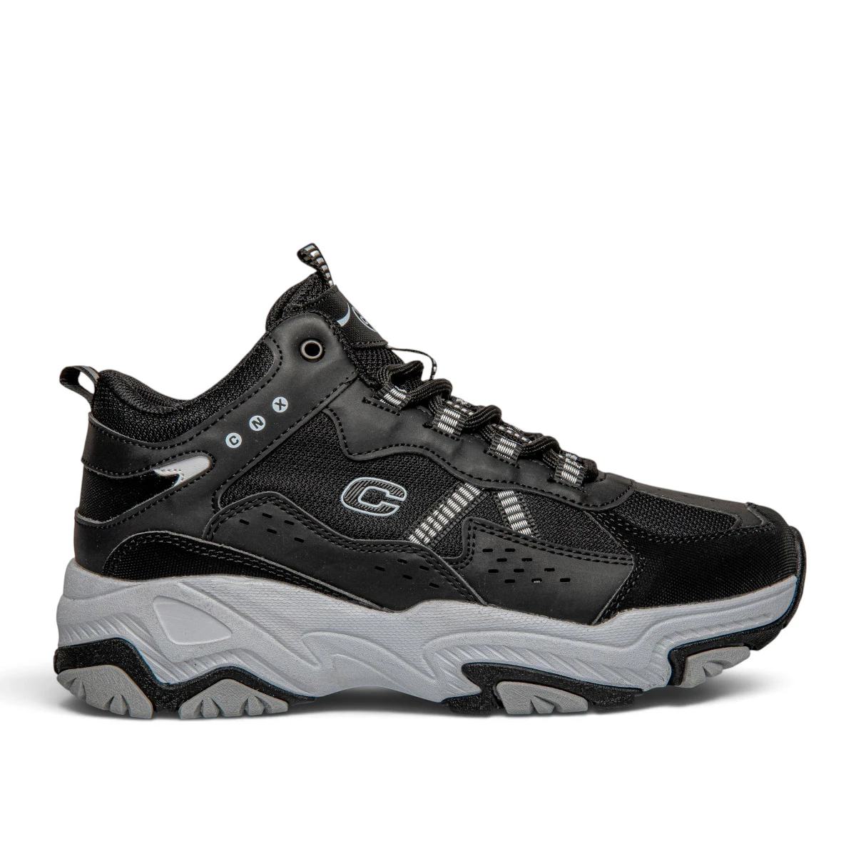Conpax Zenne Basket 9310 Cilt Denye Siyah Beyaz