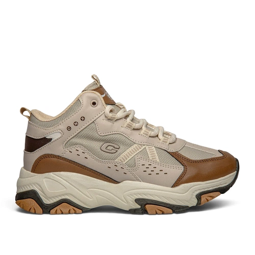 Conpax Zenne Basket 9310 Cilt Denye Bej Kum - Görsel 1