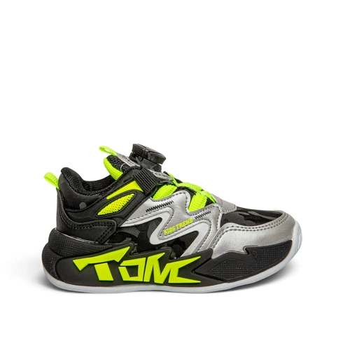 Tomwins Patik T34-9 Cilt Gümüş Siyah Sarı - Görsel 1