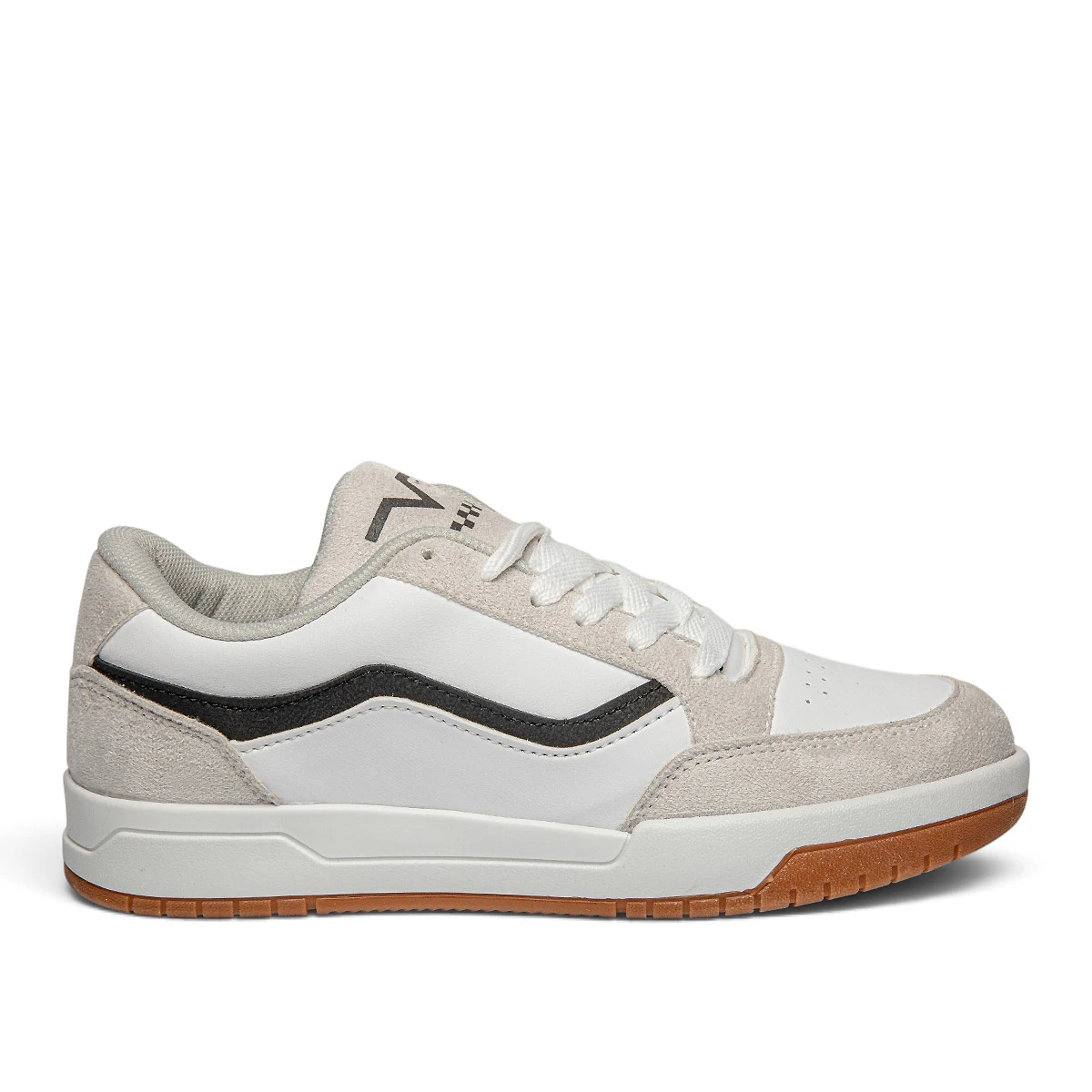 Crosberg Zenne 2608 Süet Beyaz Taş