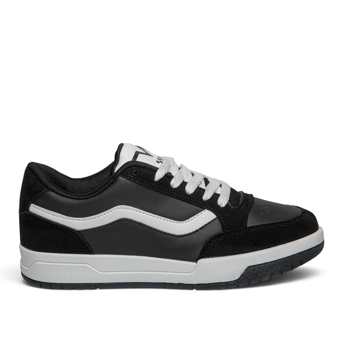 Crosberg Zenne 2608 Süet Siyah Beyaz