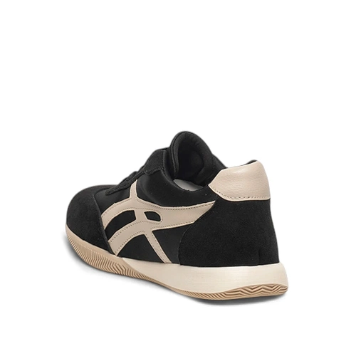 Diva Mod Zenne Spor 5400 Süet Siyah-bej - Görsel 3