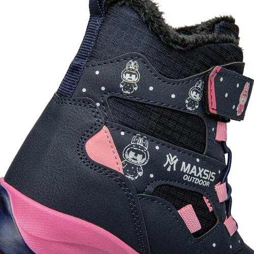 Maxsis Filet Bot 054 Cilt Lacivert Pembe - Görsel 4
