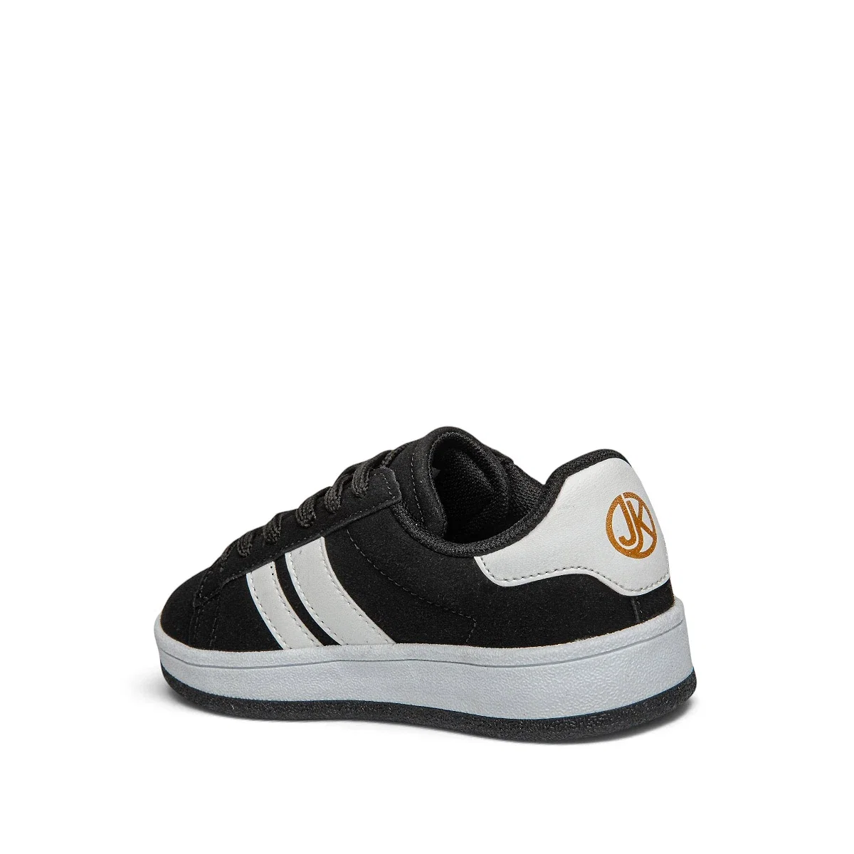 Jubi Kids Filet 035 Deri Tozu Siyah Beyaz