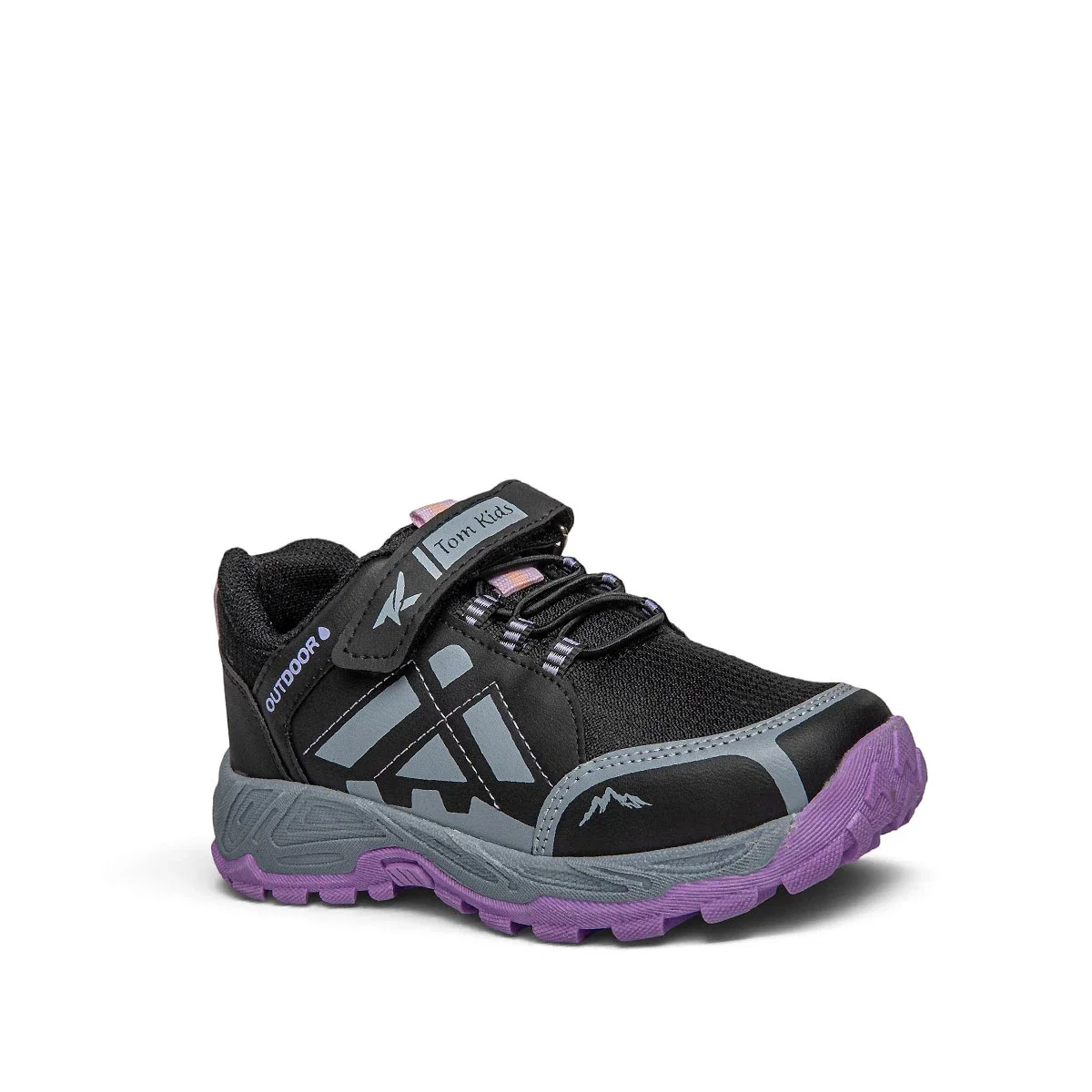 Tomkids Filet Trekking 02 Cilt Denye Siyah Lila - Görsel 2