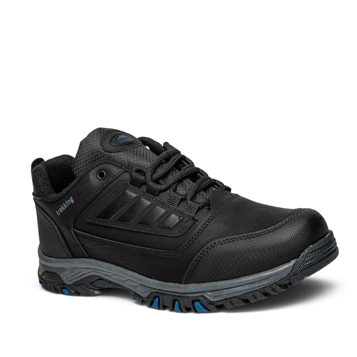 Wanderfull Erkek Battal 3023 Trekking Cilt Siyah Füme Sax