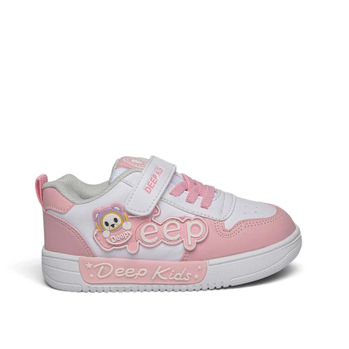 Deep Patik Işıklı 2610 Cilt Beyaz Pembe - Görsel 1