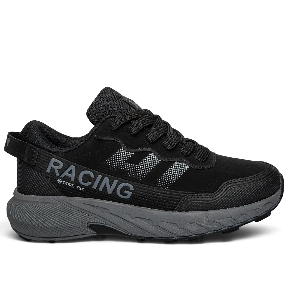 Racing Erkek Treking 3304 Cilt Siyah Siyah