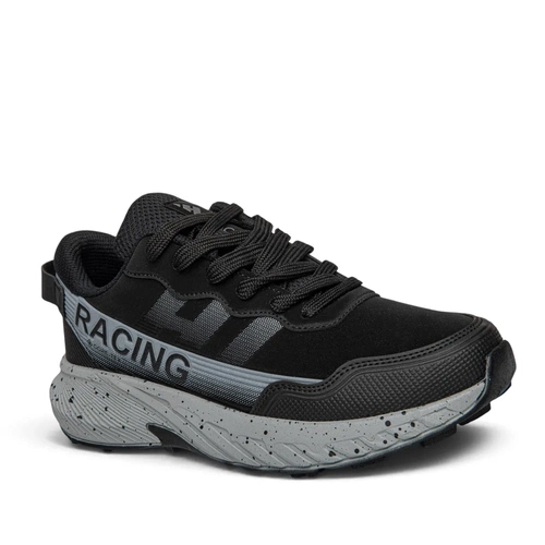 Racing Erkek Treking 3304 Cilt Siyah Buz - Görsel 2