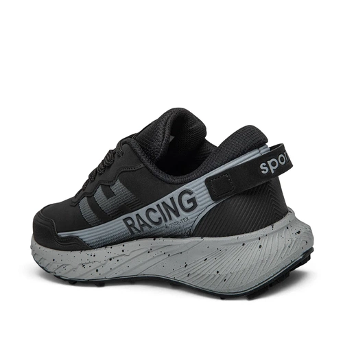 Racing Erkek Treking 3304 Cilt Siyah Buz - Görsel 3