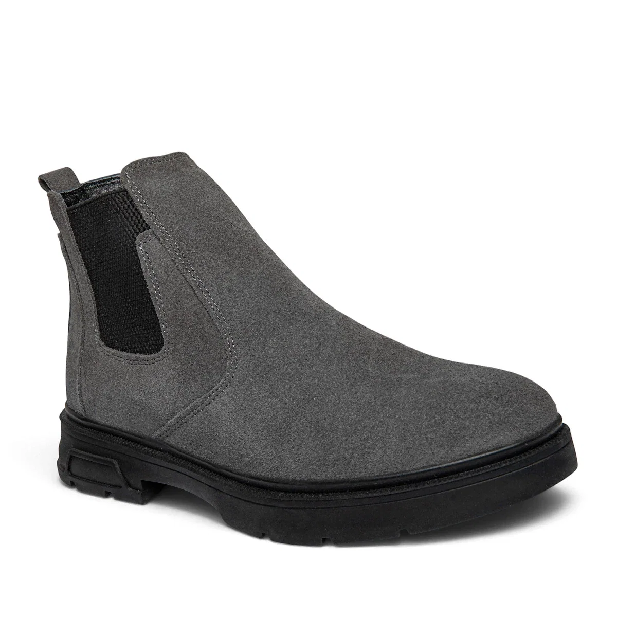 Moon Shoes Erkek Bot Deri 515 Süet Füme