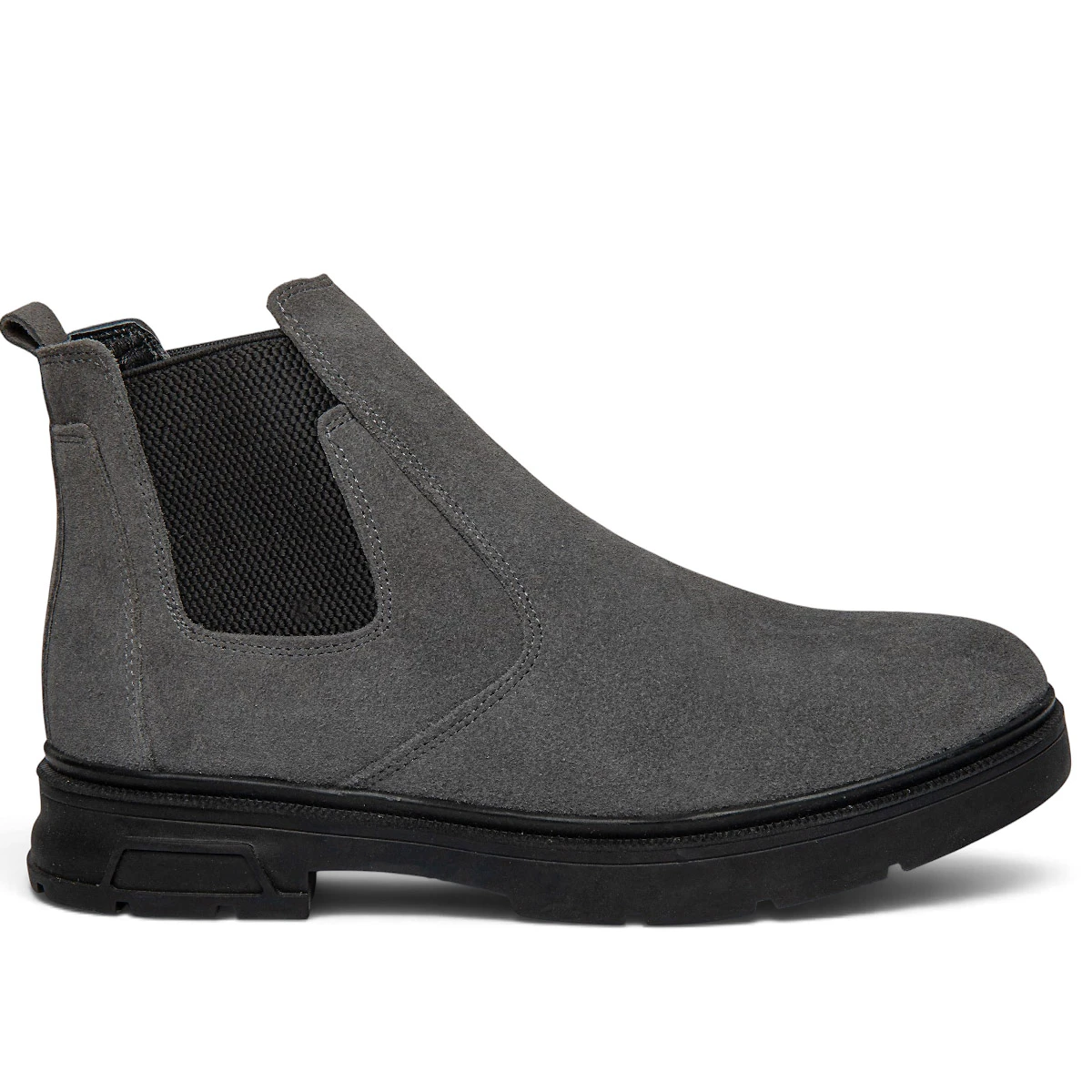 Moon Shoes Erkek Bot Deri 515 Süet Füme