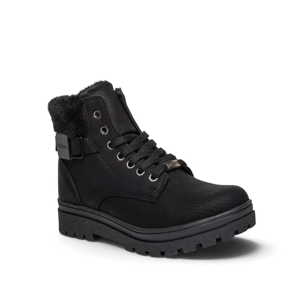 Wickers Filet Bot 2160 Nubuk Kürk Siyah - Görsel 2