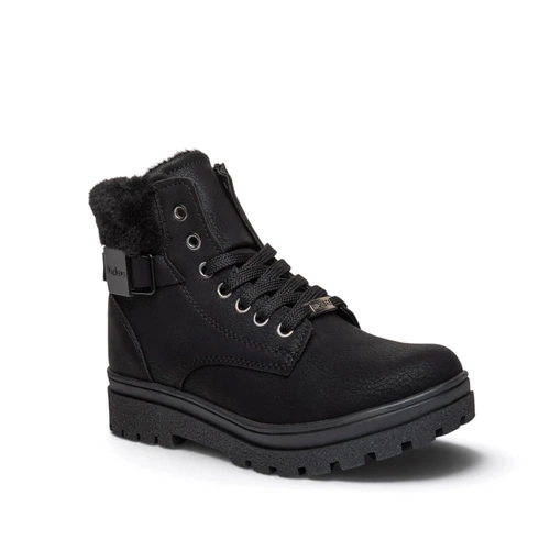 Wickers Filet Bot 2160 Nubuk Kürk Siyah - Görsel 2