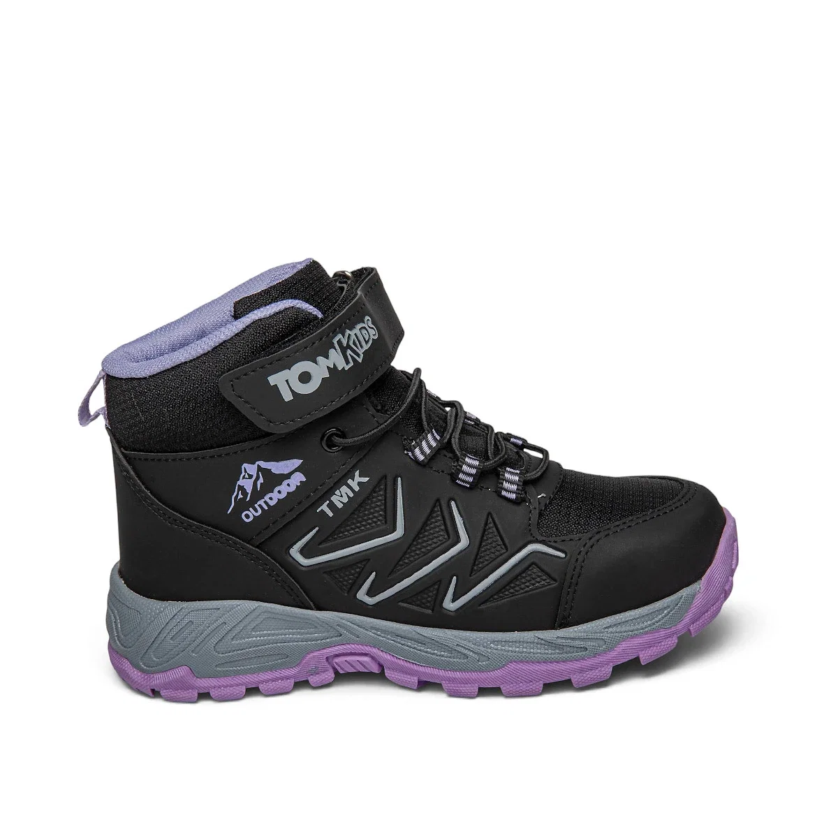 Tomkids Filet Bot 630 Cilt Denye Siyah Lila 28-35 - Görsel 1