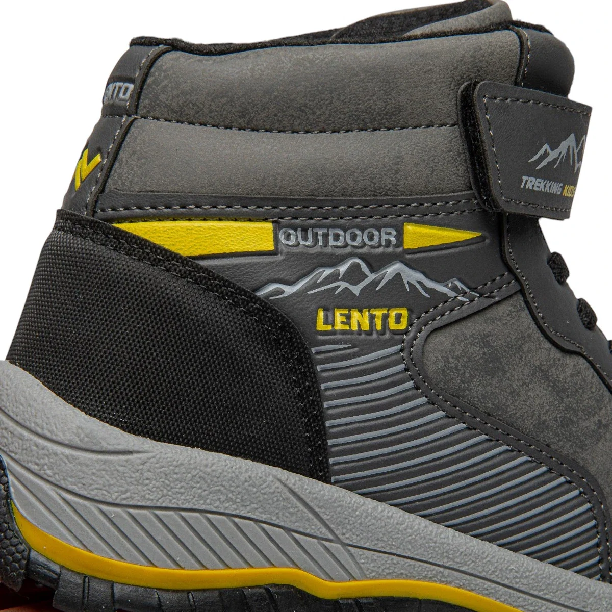 Lento Filet A-48 Bot Cilt Füme Sarı - Görsel 4