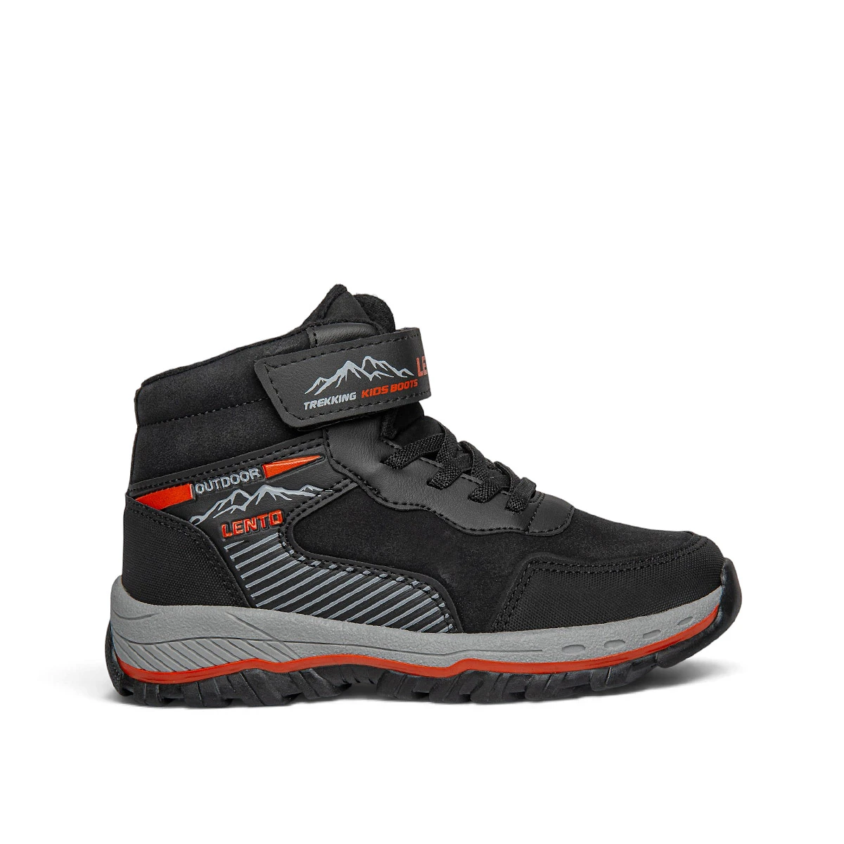 Lento Filet A-48 Bot Cilt Siyah Oranj