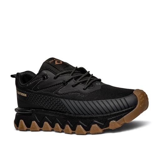 Solazer Erkek Spor 072 Waterproof Cilt Denye Siyah Krep - Görsel 2