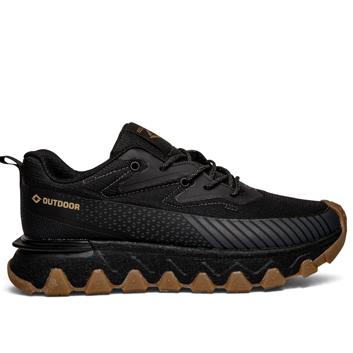 Solazer Erkek Spor 072 Waterproof Cilt Denye Siyah Krep