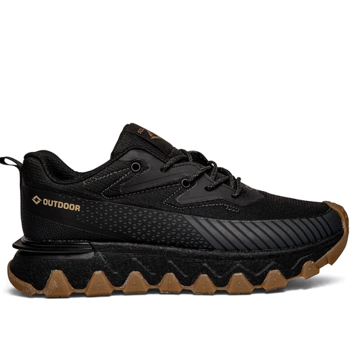 Solazer Erkek Spor 072 Waterproof Cilt Denye Siyah Krep - Görsel 1