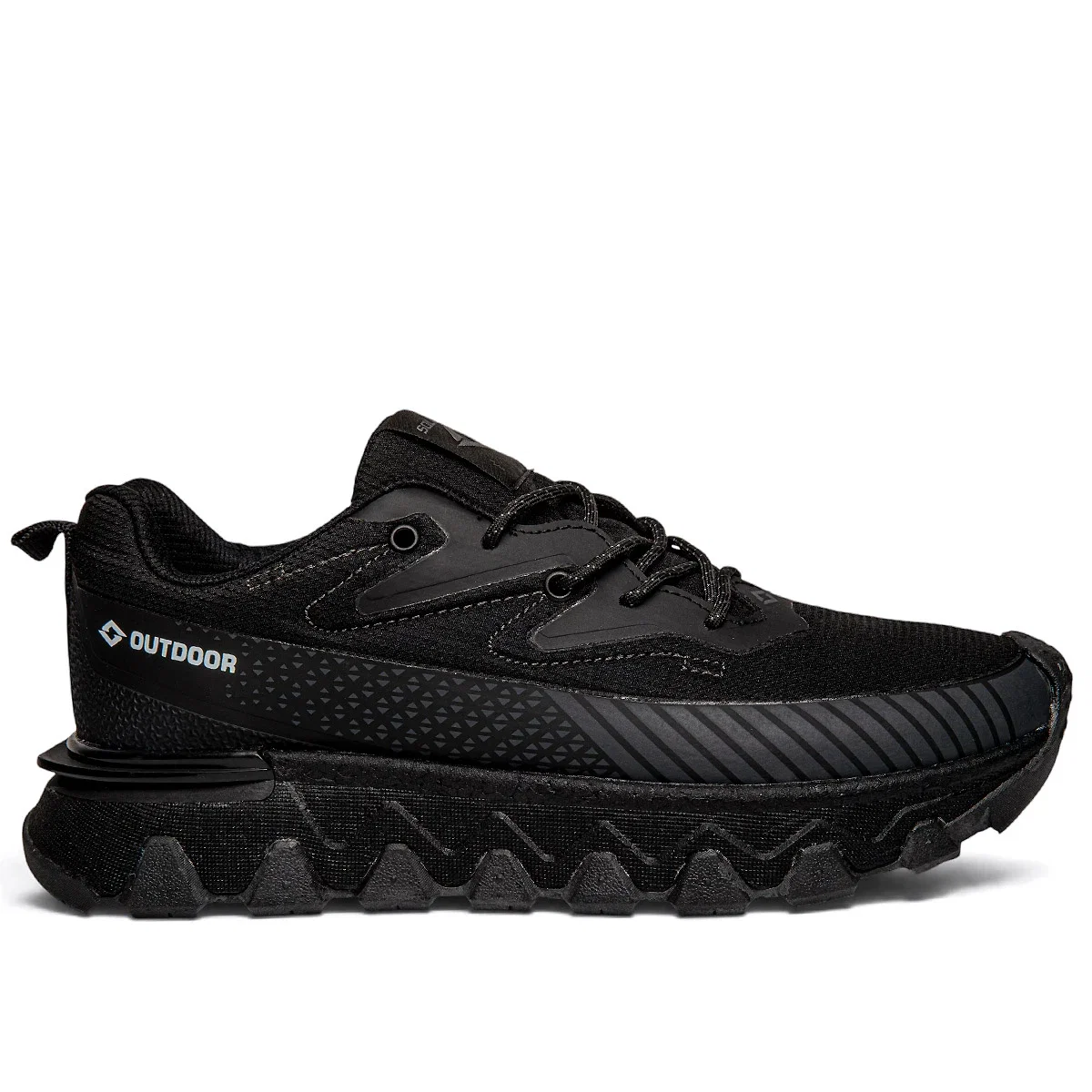 Solazer Erkek Spor 072 Waterproof Cilt Denye Siyah Siyah - Görsel 1