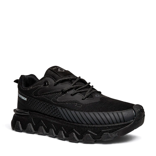 Solazer Erkek Spor 072 Waterproof Cilt Denye Siyah Siyah - Görsel 2