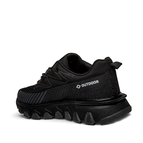 Solazer Erkek Spor 072 Waterproof Cilt Denye Siyah Siyah - Görsel 3