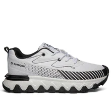 Solazer Erkek Spor 072 Waterproof Cilt Denye Beyaz Siyah