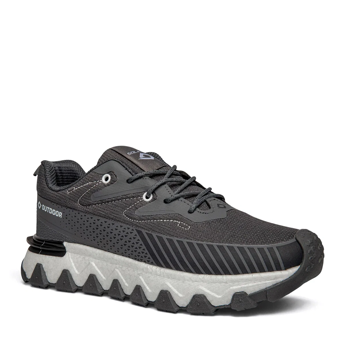 Solazer Erkek Spor 072 Waterproof Cilt Denye Füme Beyaz - Görsel 2