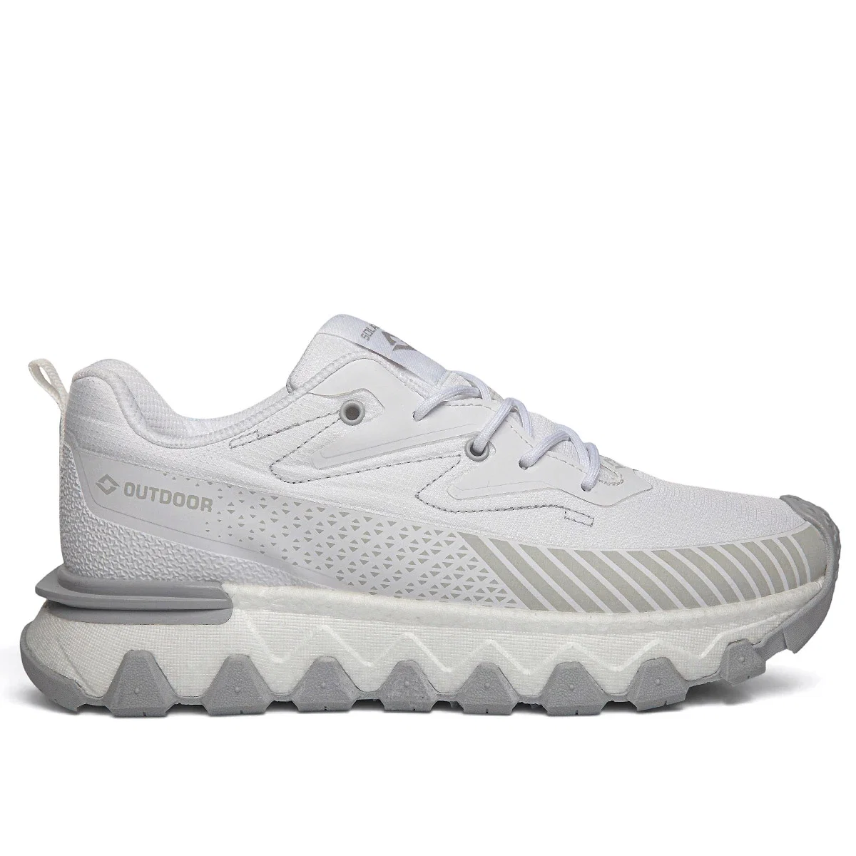 Solazer Erkek Spor 072 Waterproof Cilt Denye Beyaz Gümüş - Görsel 1