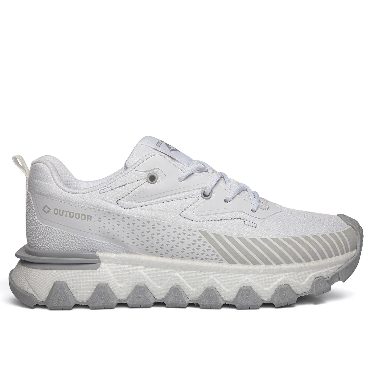 Solazer Erkek Spor 072 Waterproof Cilt Denye Beyaz Gümüş