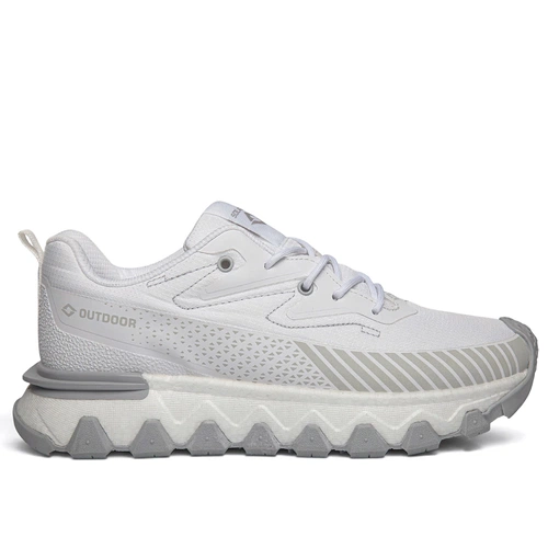 Solazer Erkek Spor 072 Waterproof Cilt Denye Beyaz Gümüş - Görsel 1