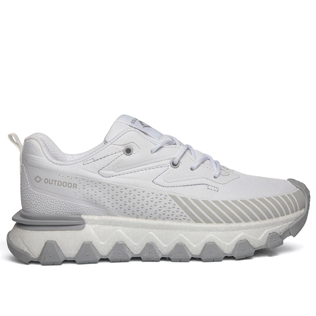 Solazer Erkek Spor 072 Waterproof Cilt Denye Beyaz Gümüş