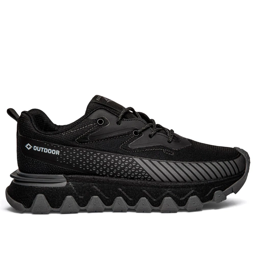Solazer Erkek Spor 072 Waterproof Cilt Denye Siyah Füme - Görsel 1